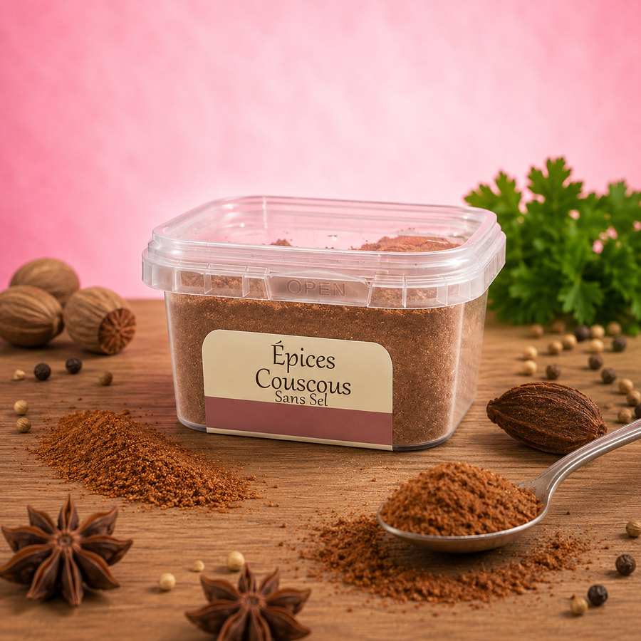 Épices couscous 100G en situation