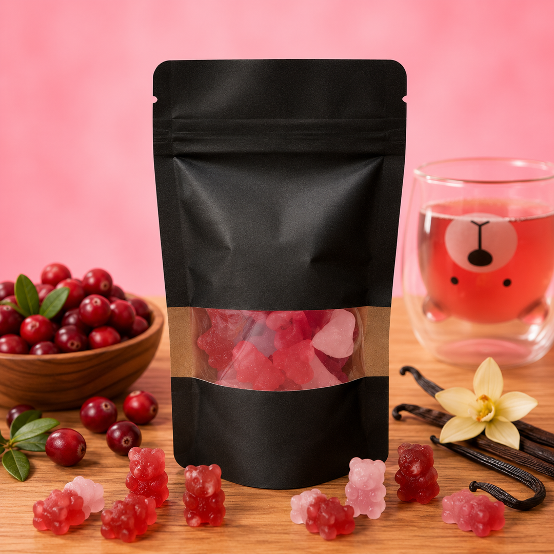 Ourson infusion Cranberry Vanille Lot de 10