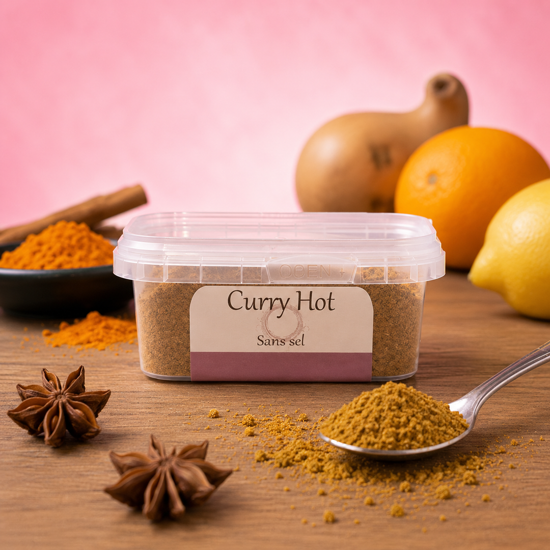 Épices curry Hot 80G