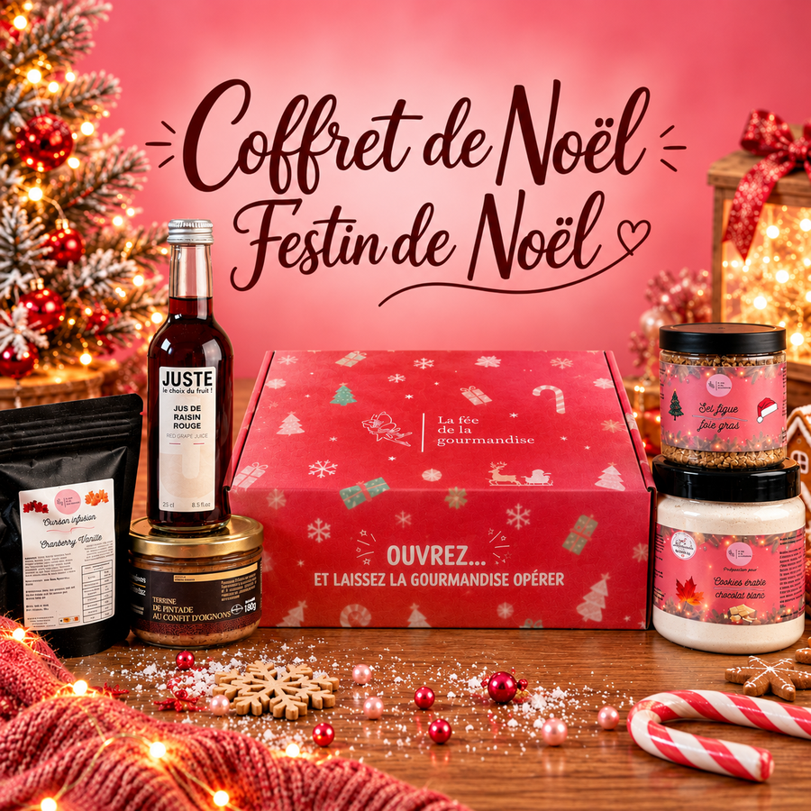Coffret de Noël - Festin de Noël en situation