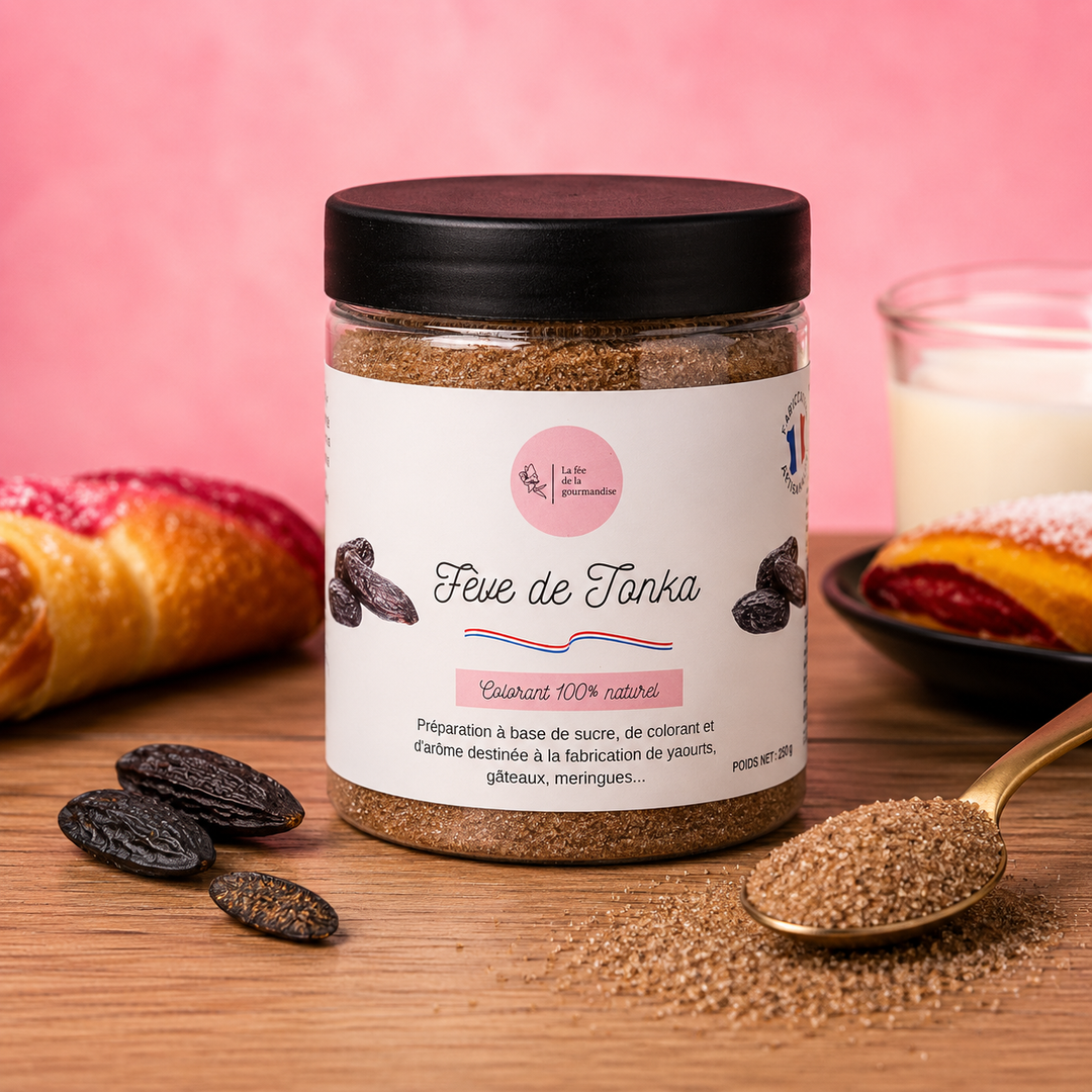Sucre aromatisé Fève de tonka 250G