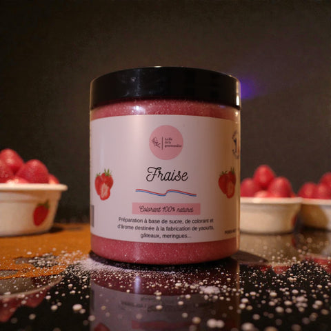 Sucre aromatisé Fraise