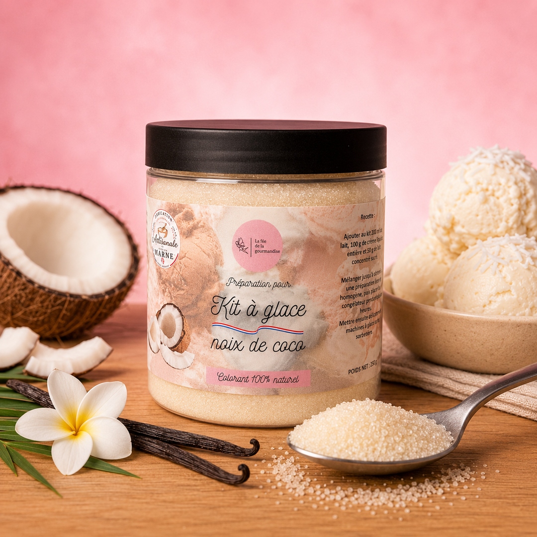 Kit à glace Noix de Coco