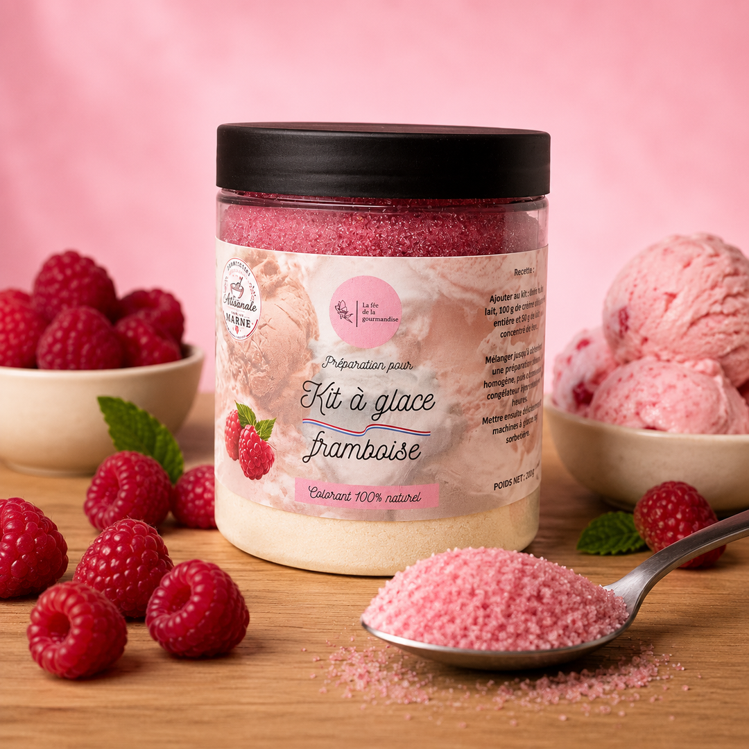 Kit à glace Framboise