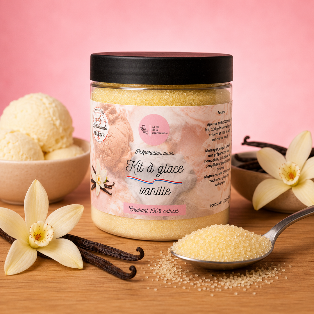 Kit à glace Vanille