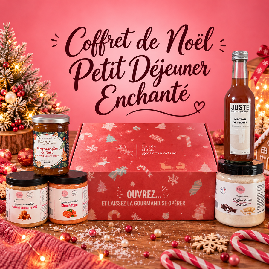Coffret de Noël - Petit-Déjeuner Enchanté en situation