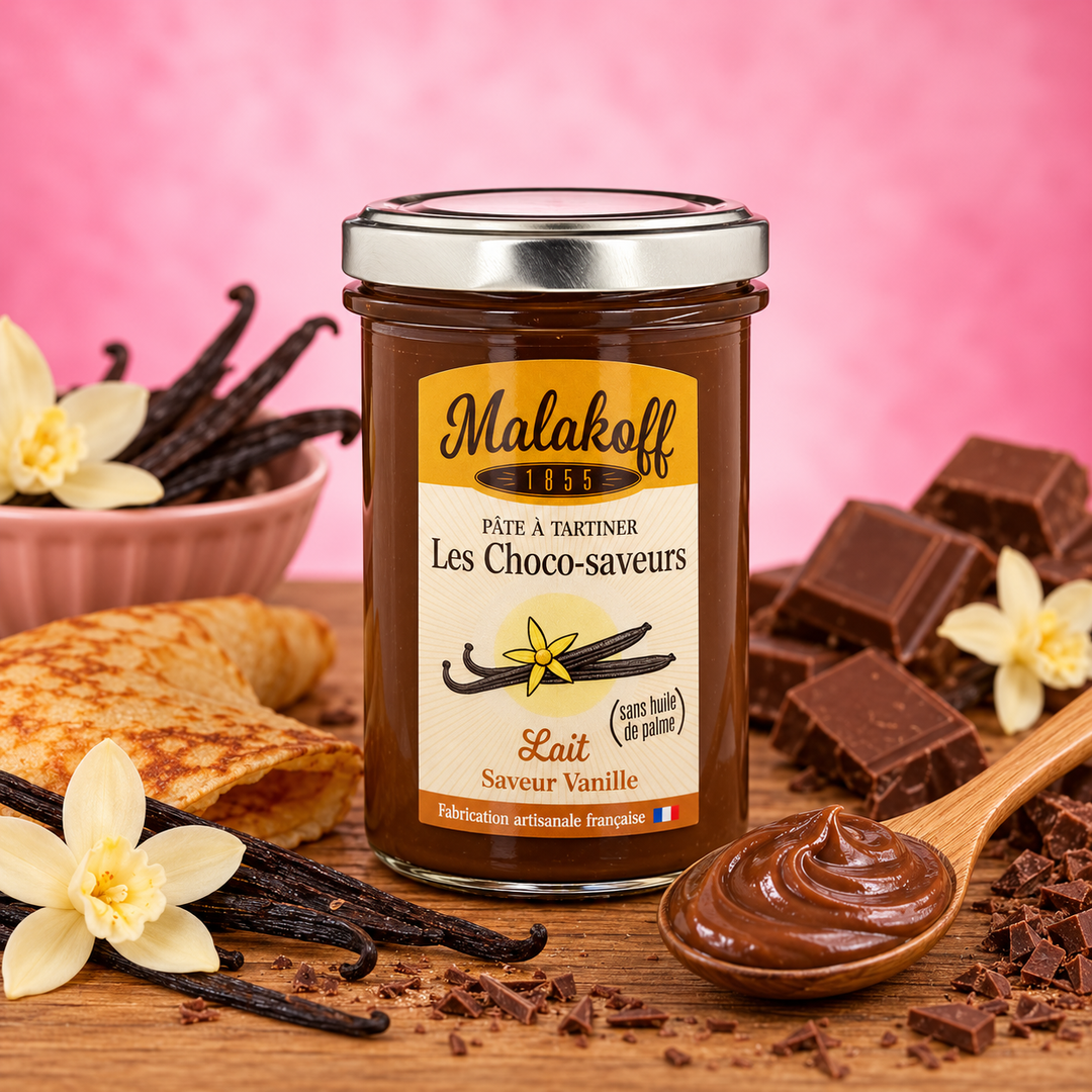 Pâte à tartiner Chocolat Vanille 240g