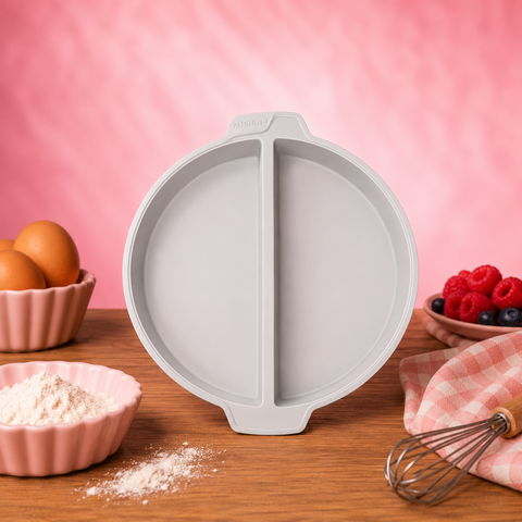 Moule silicone gâteau duo