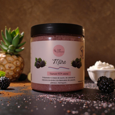 Sucre aromatisé Mûre