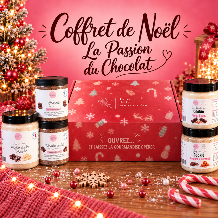 Coffret de Noël - La passion du Chocolat en situation