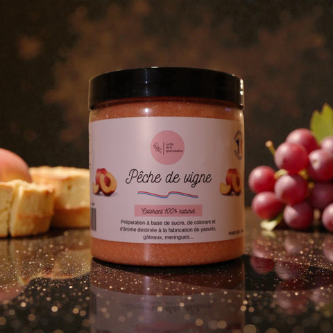 Sucre aromatisé Pêche de vigne