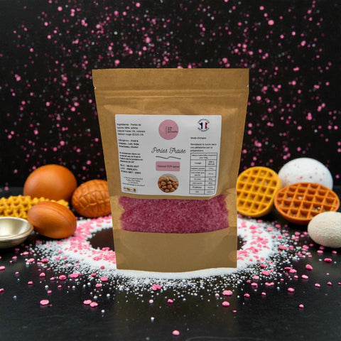 Perles de sucres aromatisé Fraise