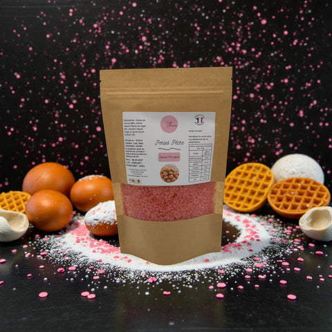 Perles de sucre aromatisé Pêche