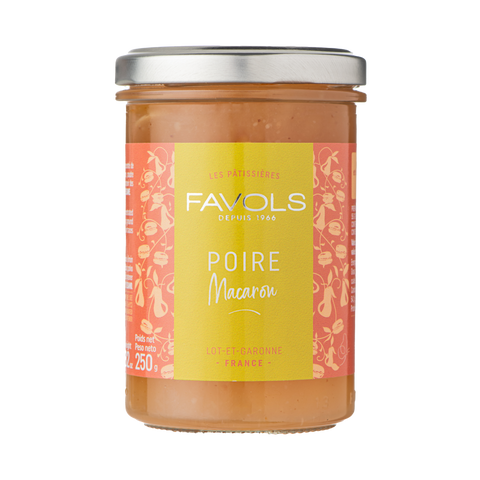 Confiture Poire macaron 250G