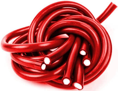 Cable saveur cerise 60cm