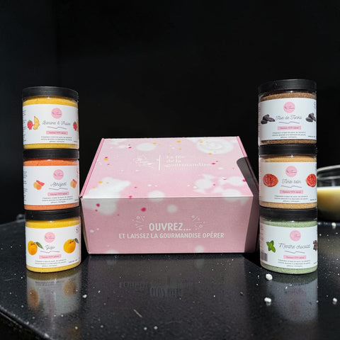 Coffret exclusif 6 nouveaux sucre aromatisé