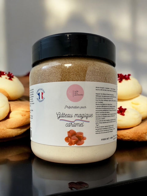 Gâteau magique caramel au beurre salé 470G