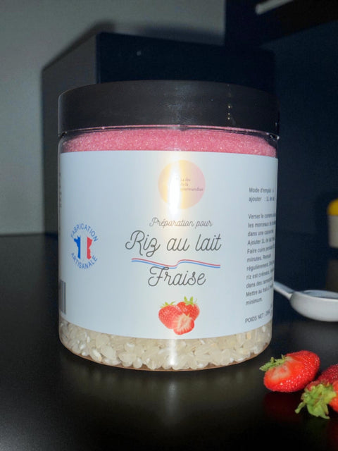 Riz au lait Fraise