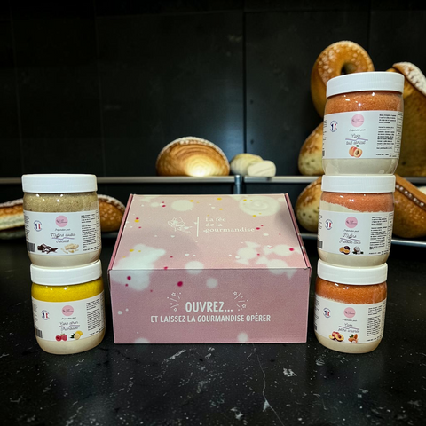 Coffret moments sucrés 5 préparations