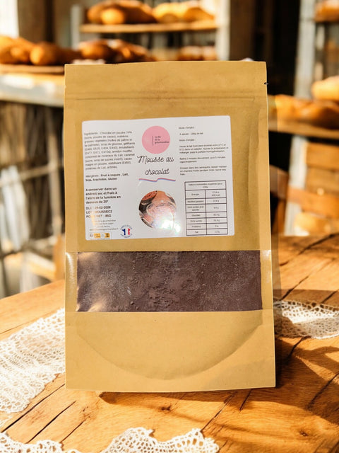 Préparation pour mousse au chocolat
