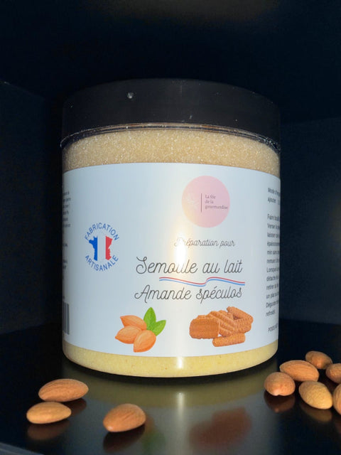 Semoule au lait amande spéculoos