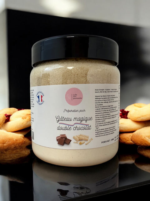 Gâteau magique double chocolat 470G