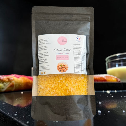 Perles de sucre aromatisé Vanille