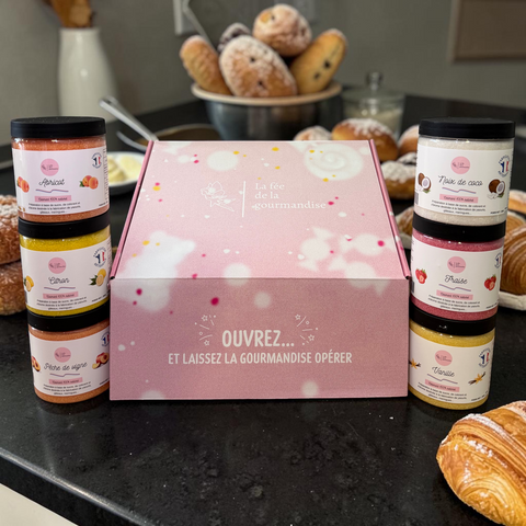 Coffret découverte 6 pots de 250G